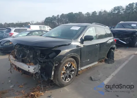 2019 Nissan Pathfinder Sl z USA, uszkodzony, nr VIN 5N1DR2MN5KC653333